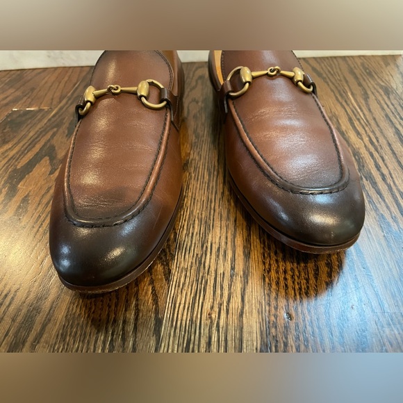 Gucci Men's Jordaan Leather Loafers - Picture 5 of 11